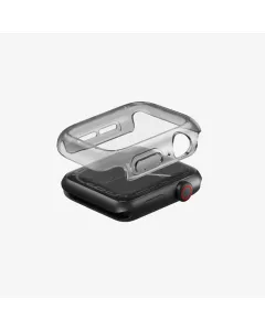 Uniq Garde Hybrid Watch Case With Screen Protection 41mm Smoked (Tinted Grey)