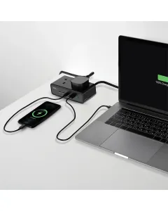 Powerology Omnix Desktop Charging Station 3250w Gan 65w - Black