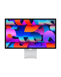 Apple Studio Display Nano-texture Glass 27" 5k Display Tilt- And Height-adjustable Stand - Silver