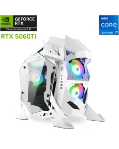 Lovingcool Intel Core I7-12th Gen Rtx 5060ti Gaming Pc - White