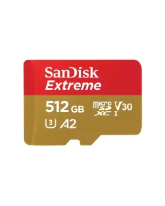 Sandisk Extreme Microsdxc Uhs-i Card - 512gb