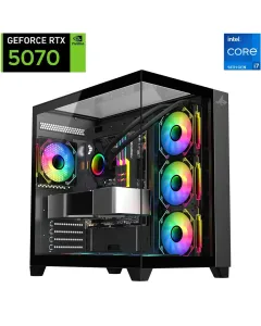 Sharx Profin Intel Core I7 - 14th Gen Rtx 5070 12gb, 16gb Ddr5, 1tb Gen4 Ssd Gaming Pc 
