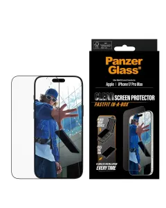 Panzerglass Screen Protector For Iphone 17 Pro Max| Ultra-wide Fit W. Fastfit In-a-box