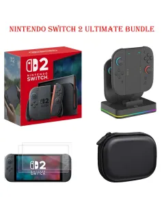 Nintendo Switch 2 Console Ultimate Accessory Bundle – 5-in-1 Complete Set
