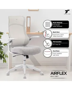 Ttracing Airflex Ergochair - Ashy Grey