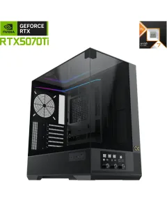 Xigmatek Amd Ryzen 7 9000 Series 9800x3d Rtx 5070 Ti Gaming Pc - Black