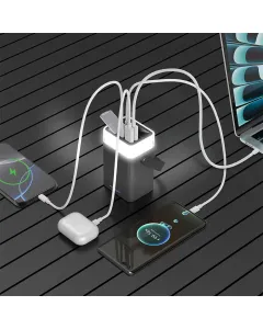 Powerology Halo Beam 40000mah Power Bank Pd 65w - Black