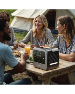 Powerology Pater III Portable Power Station 1200W - Gray