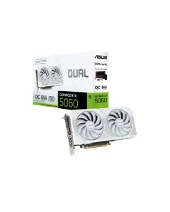 Asus Dual Geforce Rtx 5060 Oc 8gb Graphic Card - White