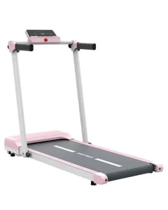 Hsm Smart Foldable Home Treadmill Supports Up To 110 Kg - Pink