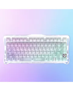 Gravastar Mercury K1 Lite 75% Wireless Mechanical Gaming Keyboard - Crystal Aurora