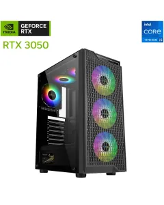 Lovingcool Intel Core I5-11th Gen Rtx 3050 Gaming Pc - Black