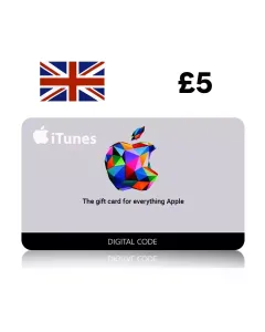 Apple iTunes Gift Card £ 5 (U.K. Account) - Instant SMS Delivery