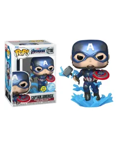 Funko Pop! Marvel: Avengers Endgame - Captain America w/ Hammer (GW)(MT)(Exc)