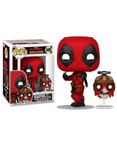 Funko Pop: Marvel- Deadpool & Wolverine Deadpool W/ Headpool