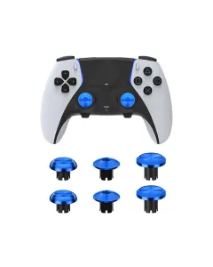 Metal Joystick Cap For Ps5 Edge Controller 6pcs - Blue