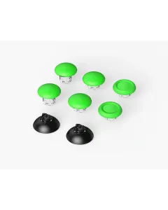 8 In 1 Plastic Joystick Cap & Joystick Base For Original Ps5 Edge Controller - Green