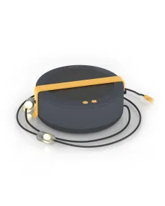 Mpowerd Luci Warm White 44’ Solar String Lights + Detachable Power Hub Black