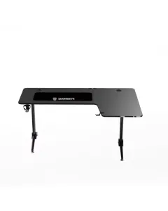 Gamvity Professional Gaming Desk L Shaped (1600*1000*750) - Right Black