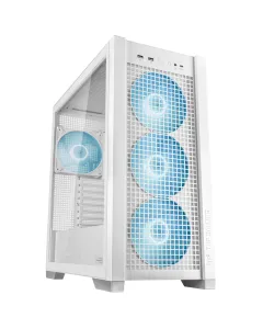 Asus Tuf Gaming Gt302 Argb Atx Mid Tower Case Left Side Tempered Glass 4x Argb Fans - White