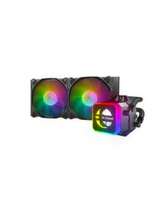 Cougar Helor 240 Cpu Liquid Cooling Series, Rgb Dual Fan