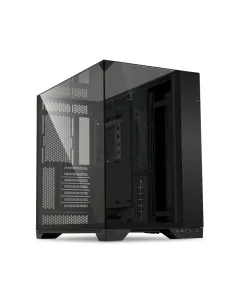 Lian Li O11 Vision Tempered Glass Mid Tower Gaming Case - Black (Fans Not Included)