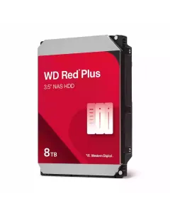 Wd Red Plus Internal Nas Hdd 3.5" - 8tb Wd80efpx