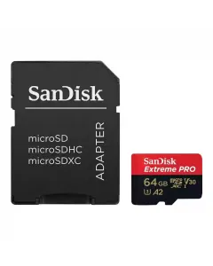 Sandisk Extreme Pro Micro Sdxc 64gb Memory Uhs-1 Memory Card 200mb/s