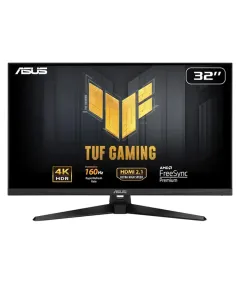 Asus Tuf Gaming Vg32uqa1a 32" 4k Uhd Va, 144hz, 1ms, Hdmi 2.1, Amd Freesync Premium Gaming Monitor