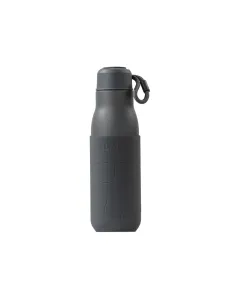 Eltoro Stainless Steel Bottle 500ml Gray With Gray Sleeve - Grey