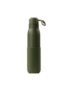 Eltoro Stainless Steel Bottle 750ml Olive With Olive Sleeve - Olive