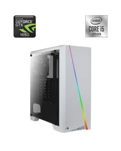 Aerocool Cylon Intel Core I5-10th Gen Gtx 1650 Gaming Pc - White