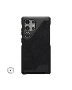 Uag Metropolis Lt Pro Magnetic Series Galaxy S24 Ultra Case - Kevlar Black