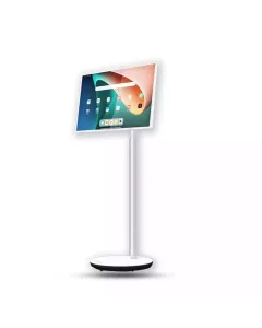 Powerology 32-inch Android Smart Screen With Wheel Base 4gb + 128gb 60hz