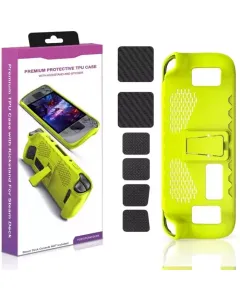 Kickstand Protective Case for Steam Deck Console - Green