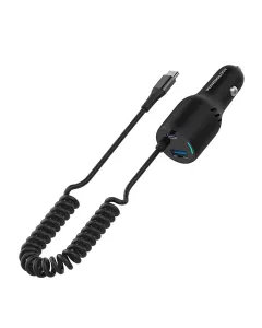 Powerology 45w Triple Output Car Charger - Pccsr015