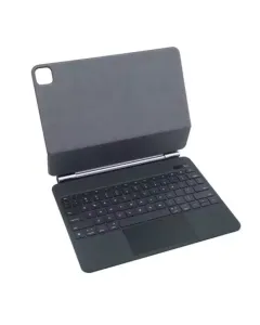 Sia Magic Keyboard Case With Led Power Display For Ipad Pro 12.9 Inch (Backlight) - Black Arabic Layout