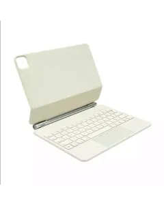 Sia Magic Keyboard Case With Led Power Display For Ipad Pro 11 & Ipad Air 4/5 (Backlight) - Beige Arabic Layout