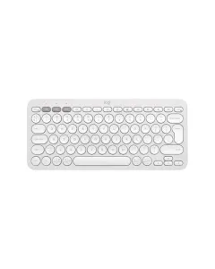 Logitech Pebble Keys 2 K380s Multi-device Portable Keyboard - White (English)