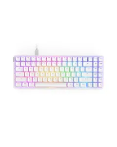 Nzxt Function 2 Mini Tkl - Rgb Hot-swap Wired Optical Gaming Keyboard - White (English)