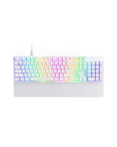 Nzxt Function 2 - Rgb Hot-swap Wired Optical Gaming Keyboard - White (English)