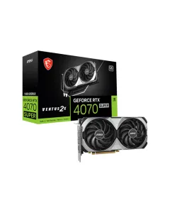 Msi Geforce Rtx 4070 Super 12gb Ventus 2x Oc Gddr6x Gaming Graphics Card