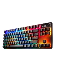 Steelseries Apex Pro Tkl Wireless (2023) Wireless Tenkeyless Esports Gaming Keyboard Omnipoint 2.0 Adjustable Switches - Black (Us English)