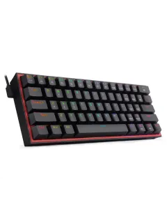 Redragon Fizz K617 Rgb Usb Mini Mechanical Gaming Wired Keyboard Red Switch (English)