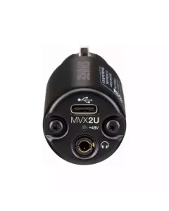 Shure Mvx2u Digital Audio Interface Xlr To Usb Adapter For Any Xlr Microphone
