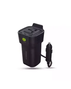 Powerology 150w Cup Holder Power Inverter