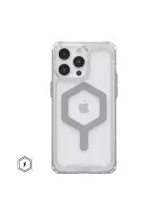 Uag Plyo For Magsafe Iphone 15 Pro Max Case - Ice/silver