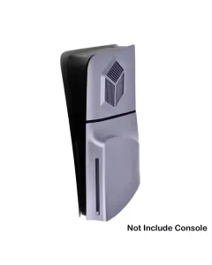 Replacement Faceplate For Ps5 Console Slim Disk Version - Electroplated Silver