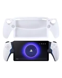 Silicone Anti-Fingerprint case For Playstation Portal - White