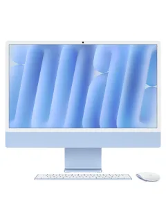 Apple Imac M4 24-inch 4.5k Retina Display With 8‑core Cpu 8‑core Gpu 16gb 1tb Ssd - Blue (Arabic)